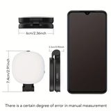 3-in-1 Magnetic Selfie Light with Makeup Mirror