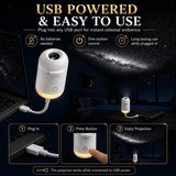 2-in-1 Galaxy Projector & Moon Night Light